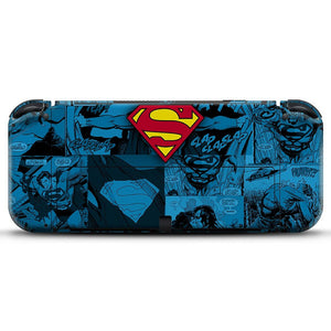 KIT Capa Anti Poeira e Skin Anti-Rage Nintendo Switch 1 Oled - Superman Comics - Pop Arte Skins - foto 4