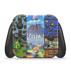 KIT Capa Anti Poeira e Skin Anti-Rage Nintendo Switch 1 Oled - Zelda Link's Awakening - Pop Arte Skins - foto 5