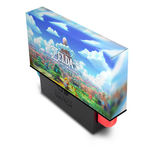 KIT Nintendo Switch Oled Skin e Capa Anti Poeira - Zelda Link's Awakening