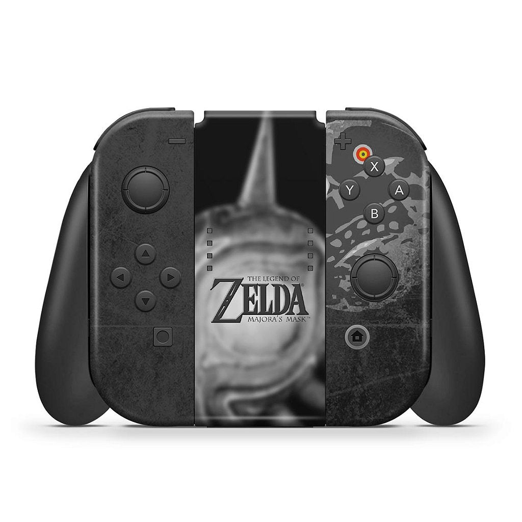 KIT Capa Anti Poeira e Skin Anti-Rage Nintendo Switch 1 Oled - Zelda: Majoras Mask - Pop Arte Skins - foto 5
