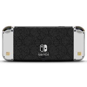 KIT Capa Anti Poeira e Skin Anti-Rage Nintendo Switch 1 Oled - Zelda Tears of the Kingdom Edition - Pop Arte Skins - foto 4
