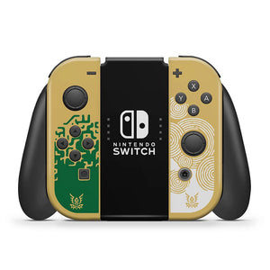 KIT Capa Anti Poeira e Skin Anti-Rage Nintendo Switch 1 Oled - Zelda Tears of the Kingdom Edition - Pop Arte Skins - foto 5