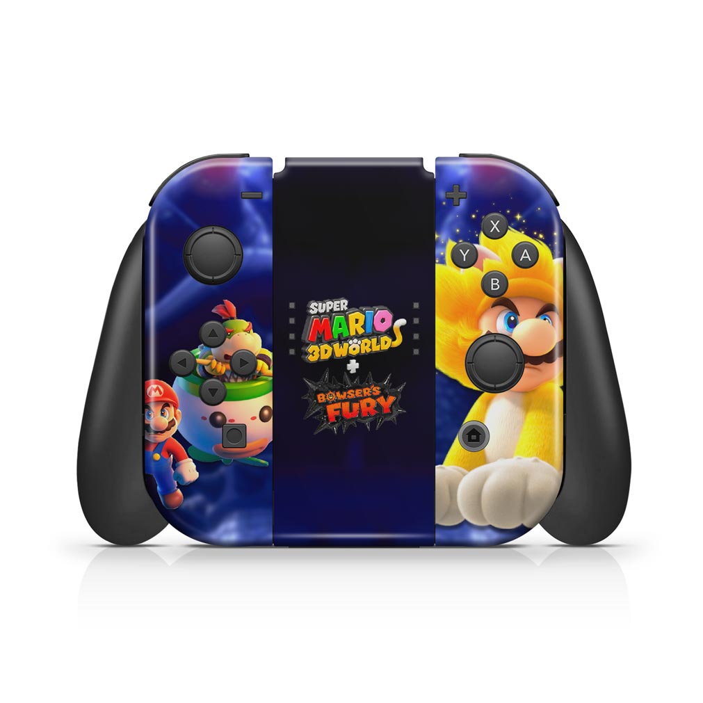 KIT Capa Anti Poeira e Skin Anti-Rage Nintendo Switch 1 - Bowser s Fury - Pop Arte Skins - foto 5