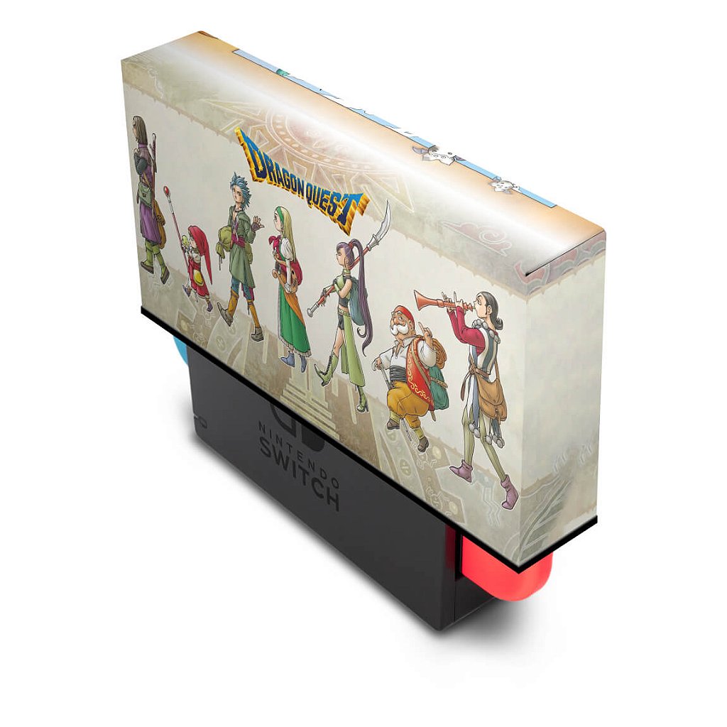 KIT Capa Anti Poeira e Skin Anti-Rage Nintendo Switch 1 - Dragon Quest - Pop Arte Skins - foto 2
