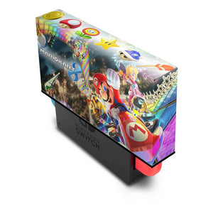 KIT Capa Anti Poeira e Skin Anti-Rage Nintendo Switch 1 - Mario Kart 8 - Pop Arte Skins - foto 2