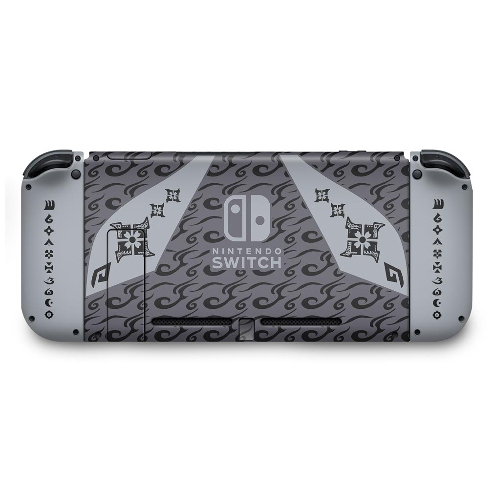 KIT Capa Anti Poeira e Skin Anti-Rage Nintendo Switch 1 - Monster Hunter Rise - Pop Arte Skins - foto 4