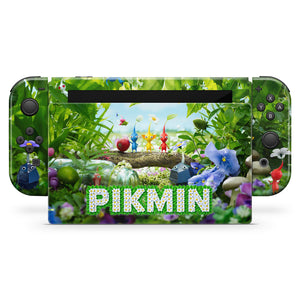 KIT Capa Anti Poeira e Skin Anti-Rage Nintendo Switch 1 - Pikmin - Pop Arte Skins - foto 3