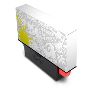 KIT Capa Anti Poeira e Skin Anti-Rage Nintendo Switch 1 - Splatoon 3 Special - Pop Arte Skins - foto 2