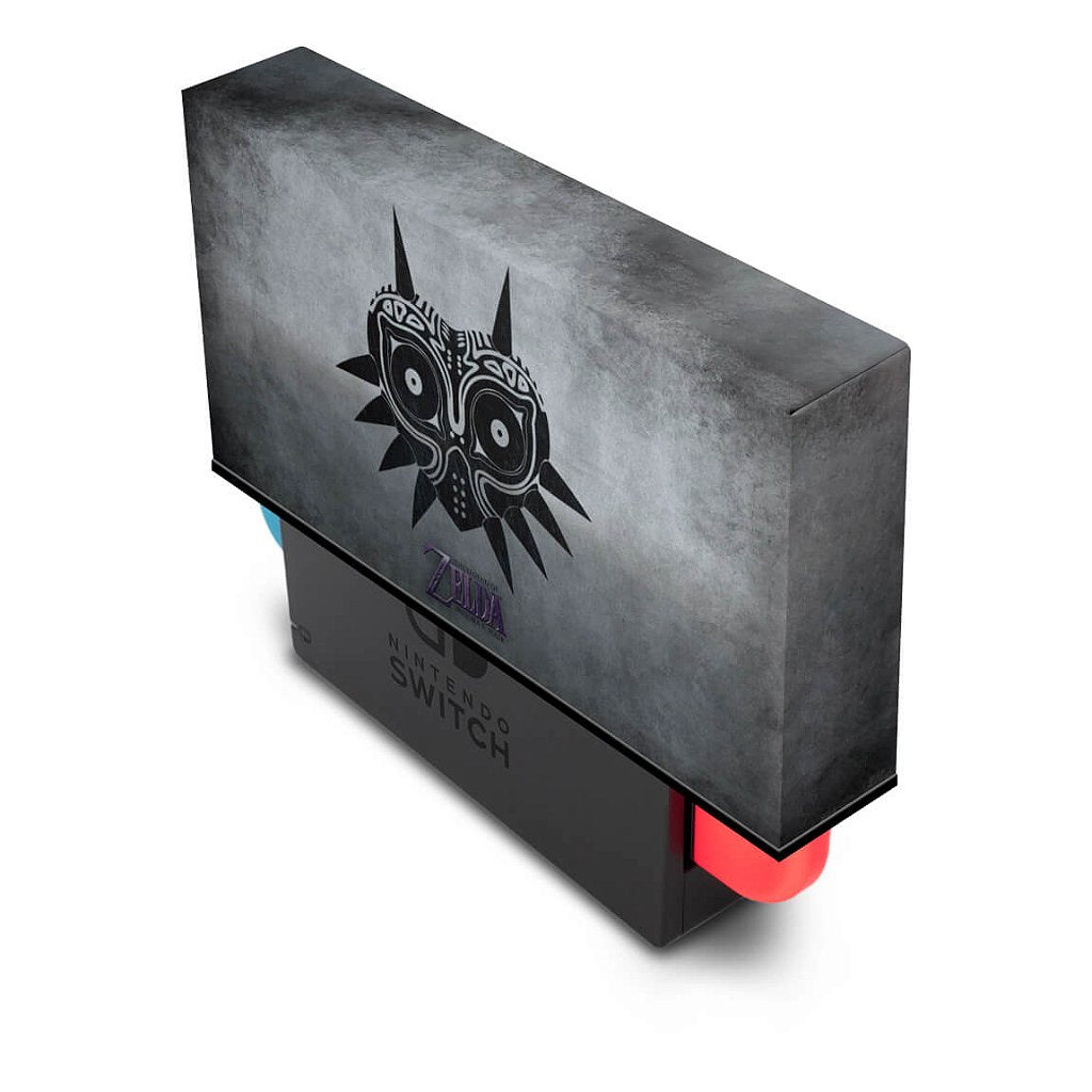 KIT Capa Anti Poeira e Skin Anti-Rage Nintendo Switch 1 - Zelda: Majoras Mask - Pop Arte Skins - foto 2