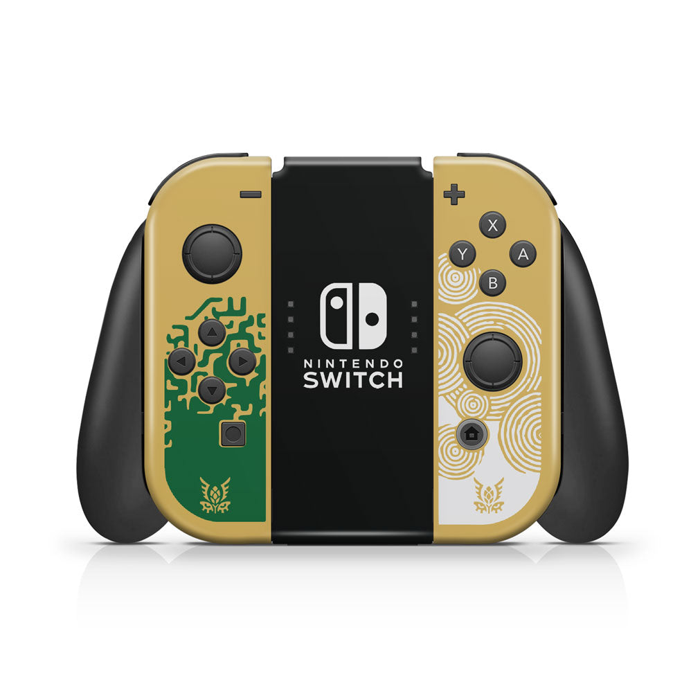 KIT Capa Anti Poeira e Skin Anti-Rage Nintendo Switch 1 - Zelda Tears of the Kingdom Edition - Pop Arte Skins - foto 5