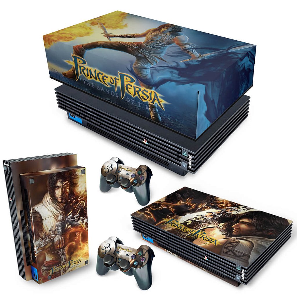 KIT Capa Anti Poeira e Skin Anti-Rage PS2 Fat - Prince Of Persia