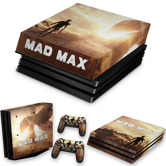 KIT Capa Anti Poeira e Skin Anti-Rage PS4 Pro - Mad Max