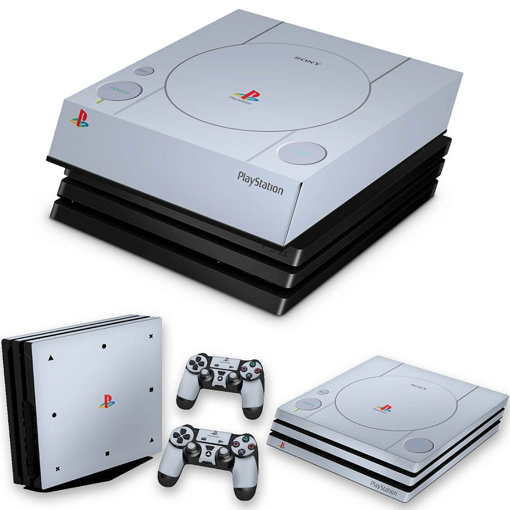 KIT Capa Anti Poeira e Skin Anti-Rage PS4 Pro - Sony Playstation 1
