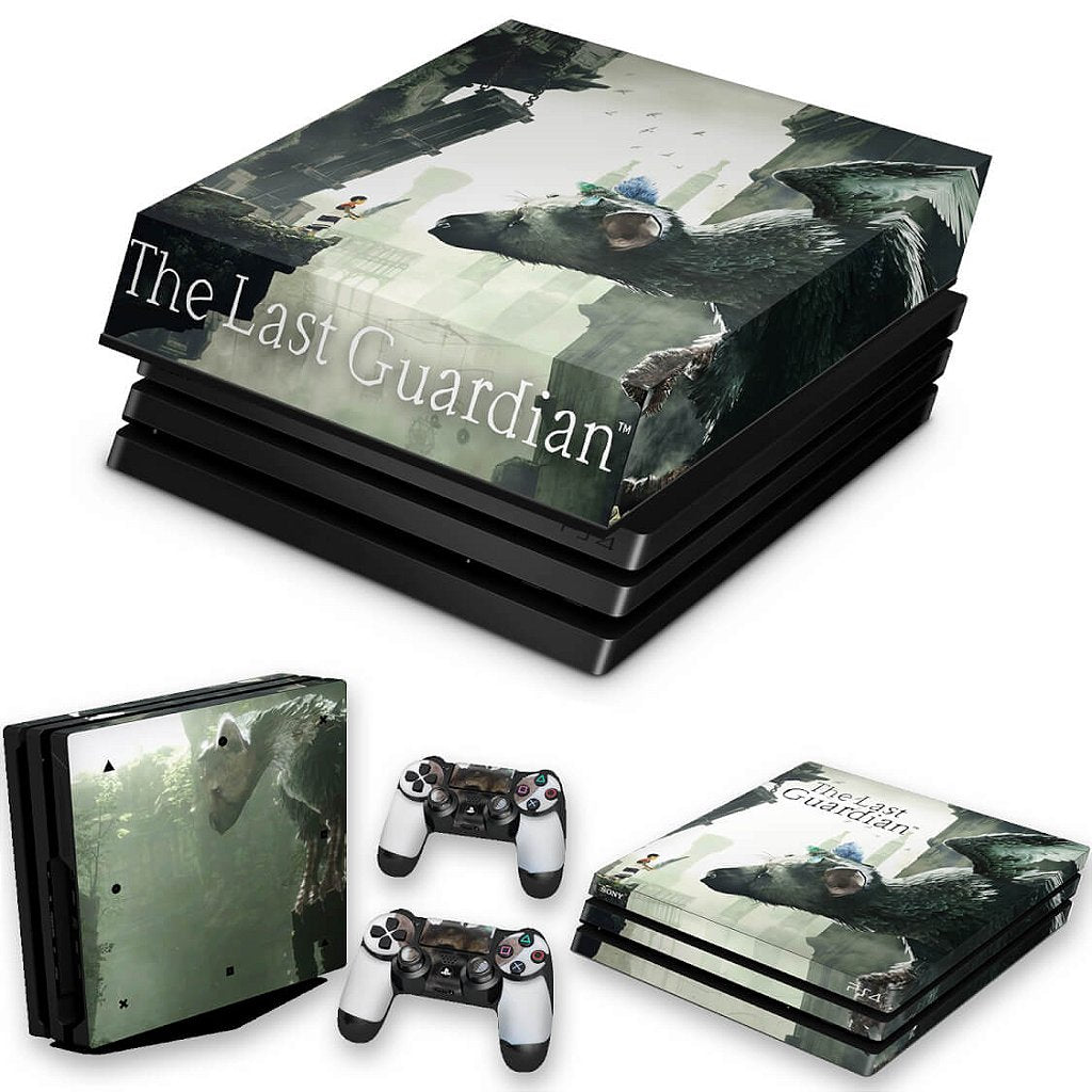 KIT Capa Anti Poeira e Skin Anti-Rage PS4 Pro - The Last Guardian