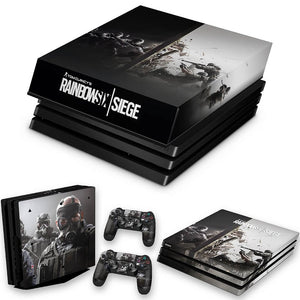 KIT Capa Anti Poeira e Skin Anti-Rage PS4 Pro - Tom Clancy'S Rainbow Six Siege