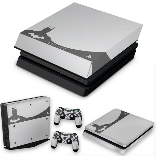 KIT Capa Anti Poeira e Skin Anti-Rage PS4 Slim - Batman Arkham - Special Edition