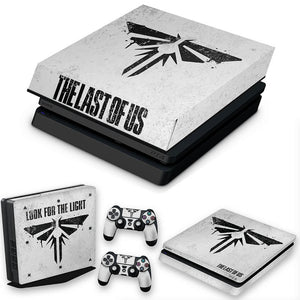 KIT Capa Anti Poeira e Skin Anti-Rage PS4 Slim - Modelo 273