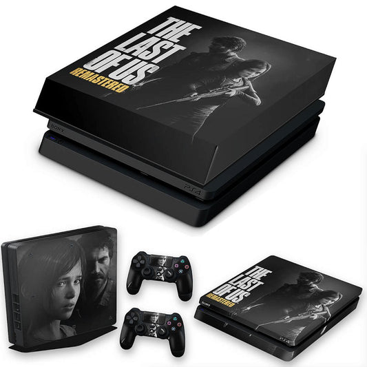 KIT Capa Anti Poeira e Skin Anti-Rage PS4 Slim - Modelo 079