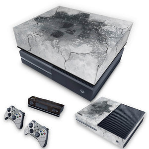 KIT Capa Anti Poeira e Skin Anti-Rage Xbox One Fat - Gears 5 Special Edition Bundle