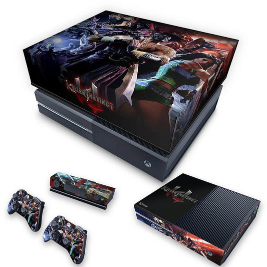 KIT Xbox One Fat Skin Anti-Rage e Capa Anti Poeira - Killer Instinct