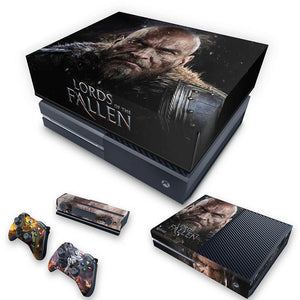 KIT Capa Anti Poeira e Skin Anti-Rage Xbox One Fat - Lords of the Fallen