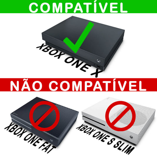 KIT Xbox One X Skin Anti-Rage e Capa Anti Poeira - Assassin's Creed Black Flag