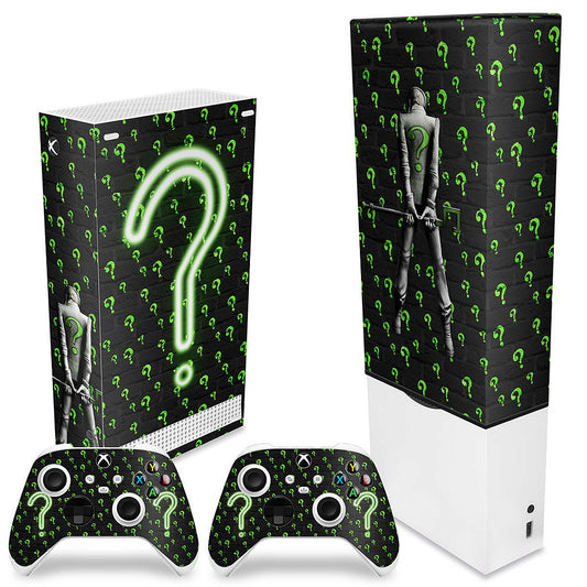 KIT Xbox Series S Capa Anti Poeira e Skin Anti-Rage Vertical - Charada
