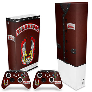 KIT Capa Anti Poeira e Skin Anti-Rage Xbox Series S Vertical - The Warriors - Pop Arte Skins - foto 2