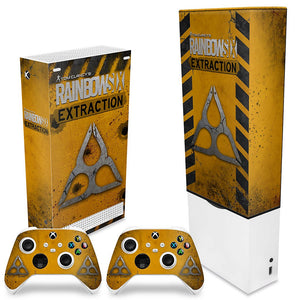 KIT Capa Anti Poeira e Skin Anti-Rage Xbox Series S Vertical - Tom Clancy's Rainbow Six Siege Extra - Pop Arte Skins - foto 2