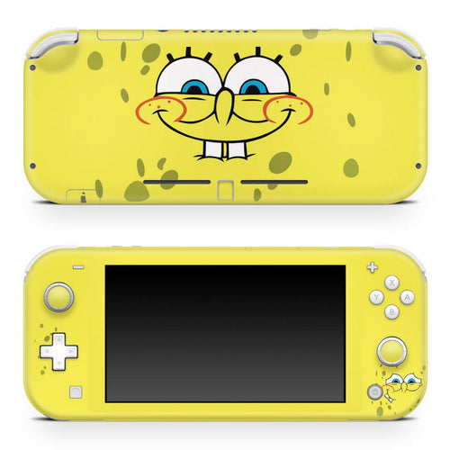 Skin Anti-Rage Nintendo Switch 1 Lite - Bob Esponja