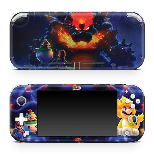 Skin Anti-Rage Nintendo Switch 1 Lite - Bowser s Fury