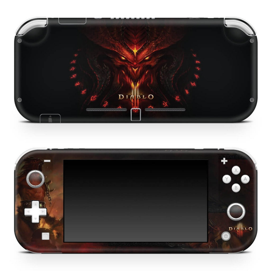 Skin Anti-Rage Nintendo Switch 1 Lite - Diablo Iii