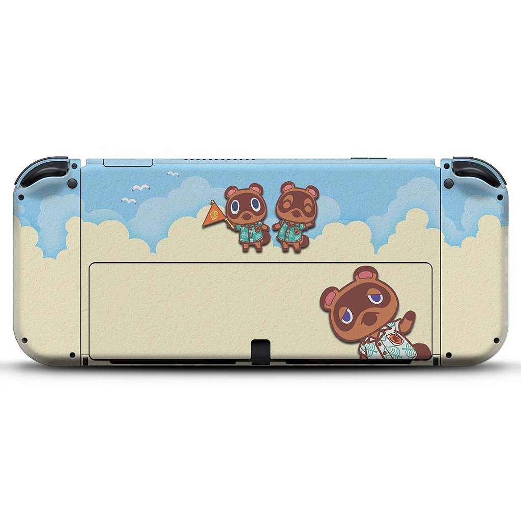 Skin Anti-Rage Nintendo Switch 1 Oled - Animal Crossing - Pop Arte Skins - foto 2