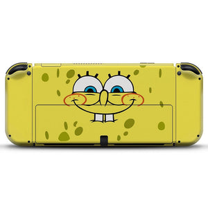 Skin Anti-Rage Nintendo Switch 1 Oled - Bob Esponja - Pop Arte Skins - foto 2