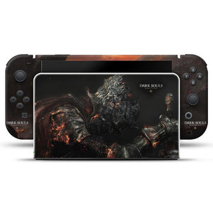 Skin Anti-Rage Nintendo Switch 1 Oled - Dark Souls Remastered