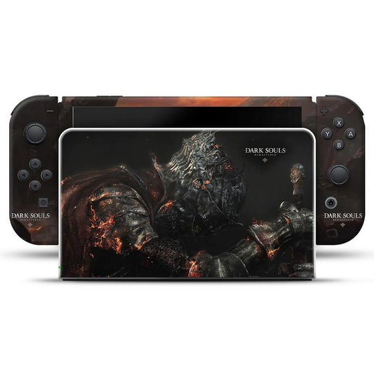 Nintendo Switch Oled Skin - Dark Souls Remastered