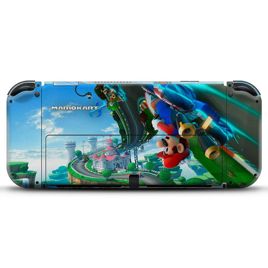 Nintendo Switch Oled Skin - Mario Kart 8
