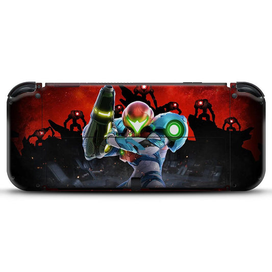 Nintendo Switch Oled Skin - Metroid Dread