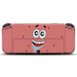 Skin Anti-Rage Nintendo Switch 1 Oled - Patrick Bob Esponja - Pop Arte Skins - foto 2