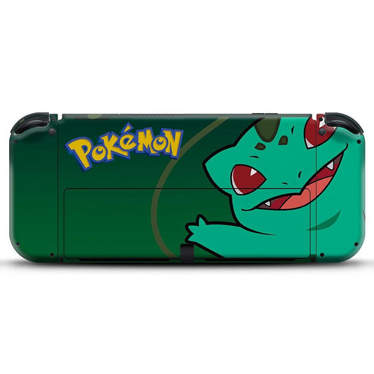 Nintendo Switch Oled Skin - Pokémon Bulbasaur