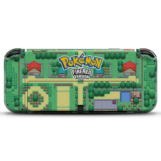 Nintendo Switch Oled Skin - Pokemon Firered