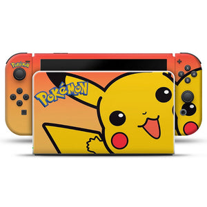Skin Anti-Rage Nintendo Switch 1 Oled - Pokémon: Pikachu