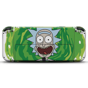 Skin Anti-Rage Nintendo Switch 1 Oled - Rick And Morty - Pop Arte Skins - foto 2