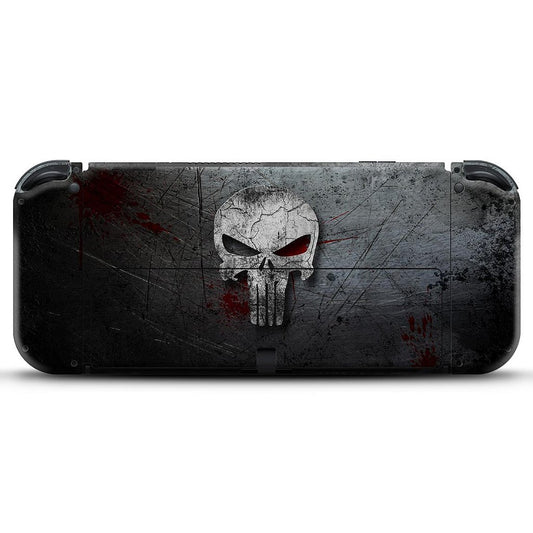 Nintendo Switch Oled Skin - The Punisher Justiceiro