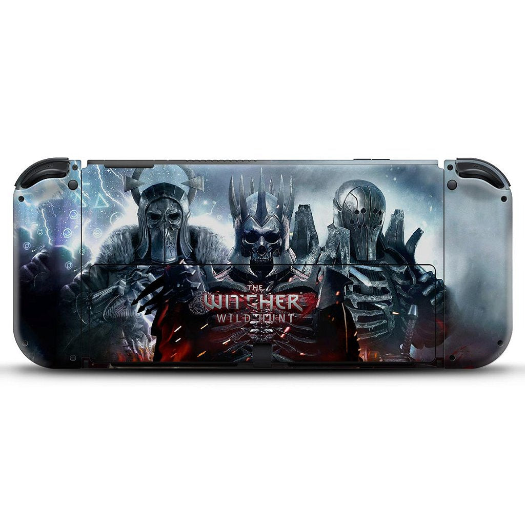 Skin Anti-Rage Nintendo Switch 1 Oled - The Witcher 3: Wild Hunt - Pop Arte Skins - foto 2