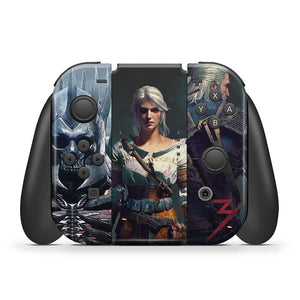 Skin Anti-Rage Nintendo Switch 1 Oled - The Witcher 3: Wild Hunt - Pop Arte Skins - foto 3
