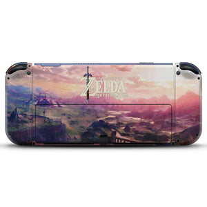 Skin Anti-Rage Nintendo Switch 1 Oled - Zelda Breath Of The Wild - Pop Arte Skins - foto 2