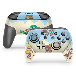 Skin Anti-Rage Nintendo Switch 1 Pro Controle - Animal Crossing