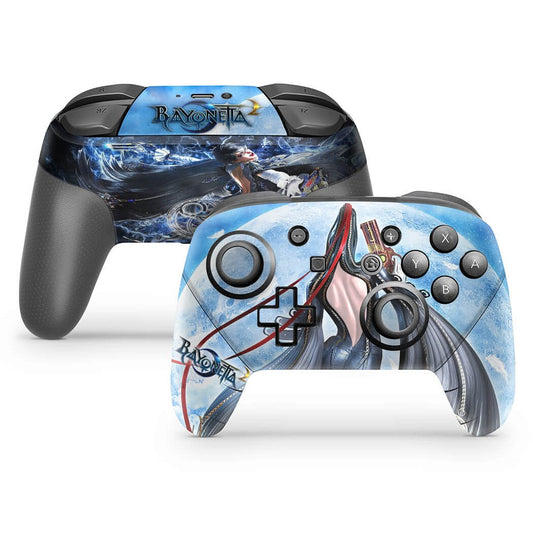 Nintendo Switch Pro Controle Skin - Bayonetta 2
