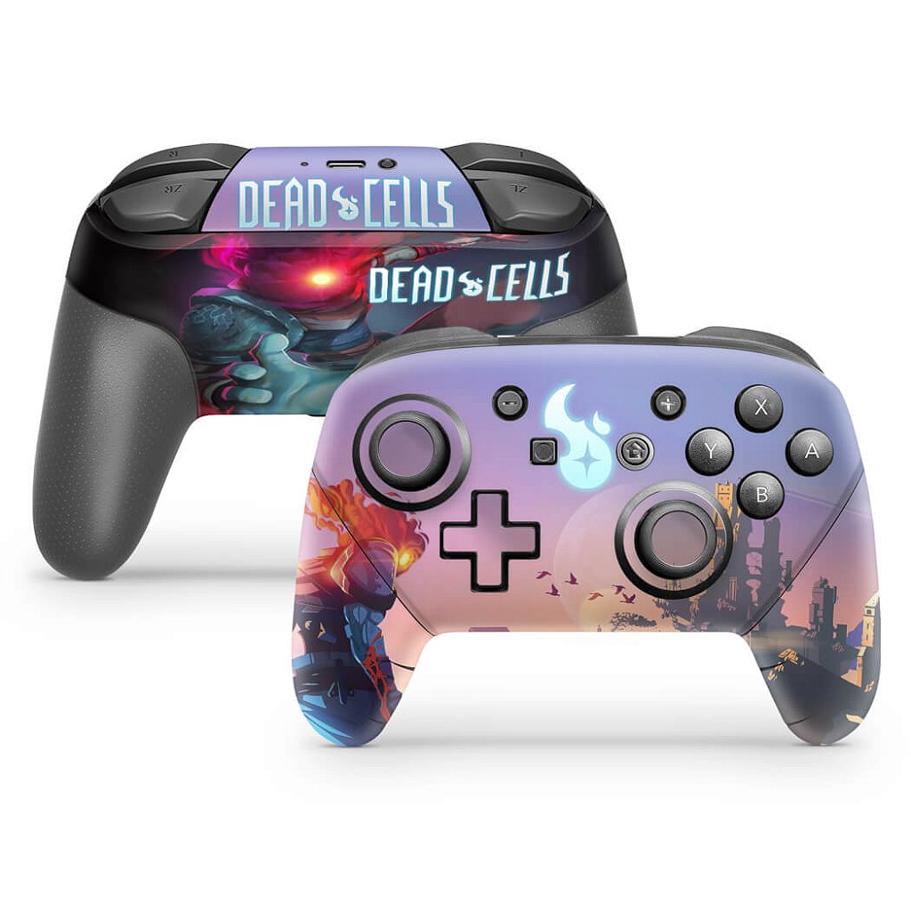 Skin Anti-Rage Nintendo Switch 1 Pro Controle - Dead Cells